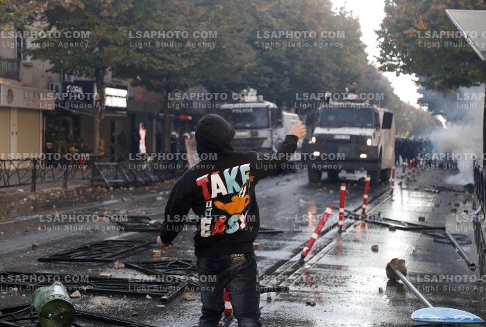 Protesta e Thirrur nga Studentet ne Tirane