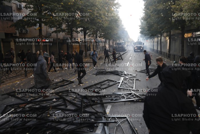 Protesta e Thirrur nga Studentet ne Tirane