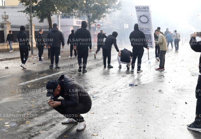 Protesta e Thirrur nga Studentet ne Tirane