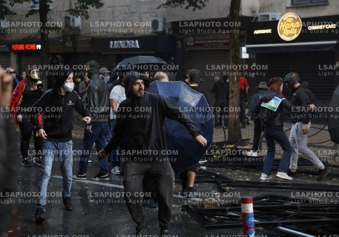 Protesta e Thirrur nga Studentet ne Tirane