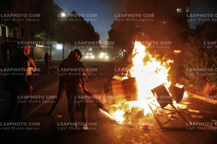 Protesta e Thirrur nga Studentet ne Tirane