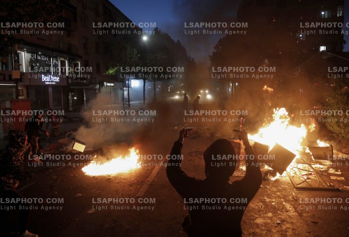 Protesta e Thirrur nga Studentet ne Tirane