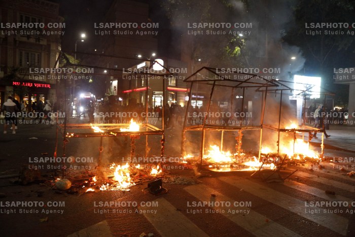 Protesta e Thirrur nga Studentet ne Tirane