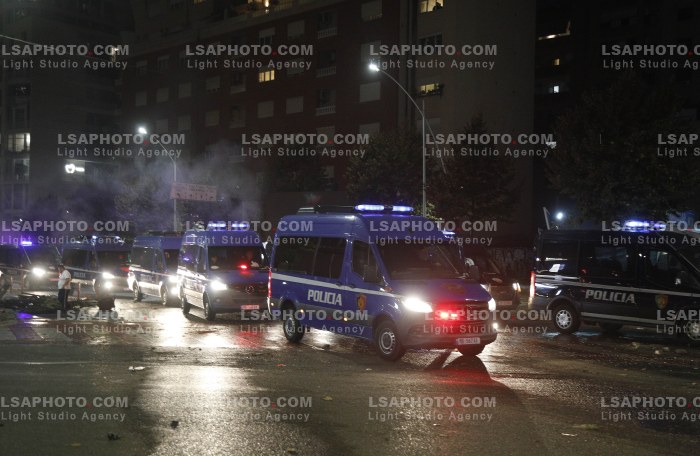Protesta e Thirrur nga Studentet ne Tirane