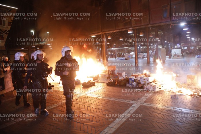 Protesta e Thirrur nga Studentet ne Tirane