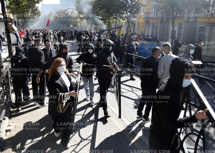 Dita e Dyte e Protestes se Thirrur nga Studentet ne Tirane