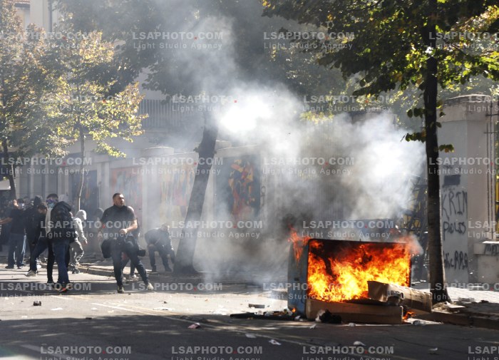 Dita e Dyte e Protestes se Thirrur nga Studentet ne Tirane