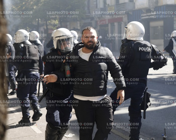 Dita e Dyte e Protestes se Thirrur nga Studentet ne Tirane