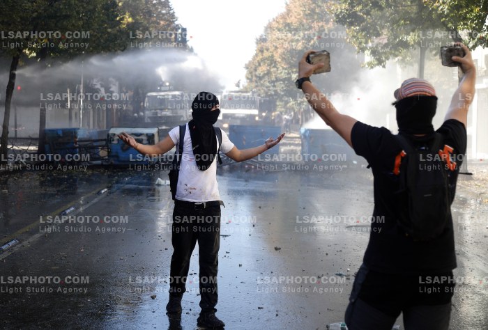 Dita e Dyte e Protestes se Thirrur nga Studentet ne Tirane