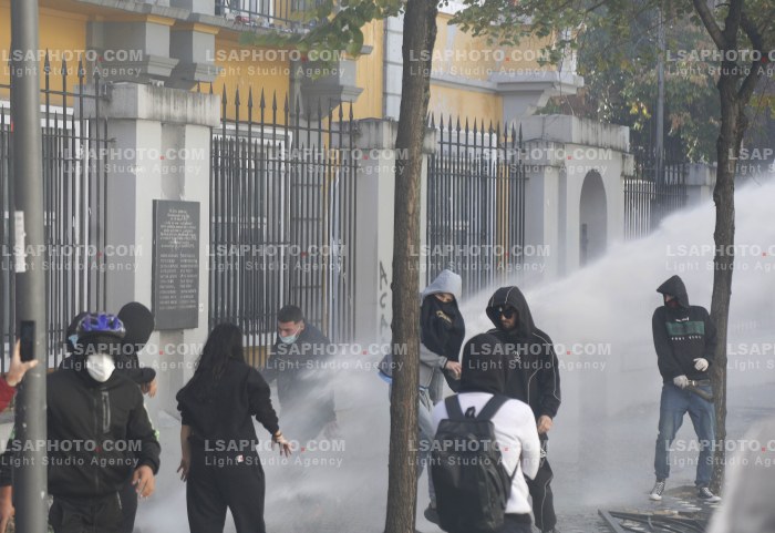Dita e Dyte e Protestes se Thirrur nga Studentet ne Tirane
