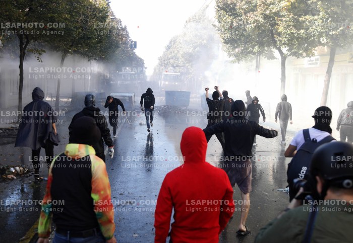 Dita e Dyte e Protestes se Thirrur nga Studentet ne Tirane