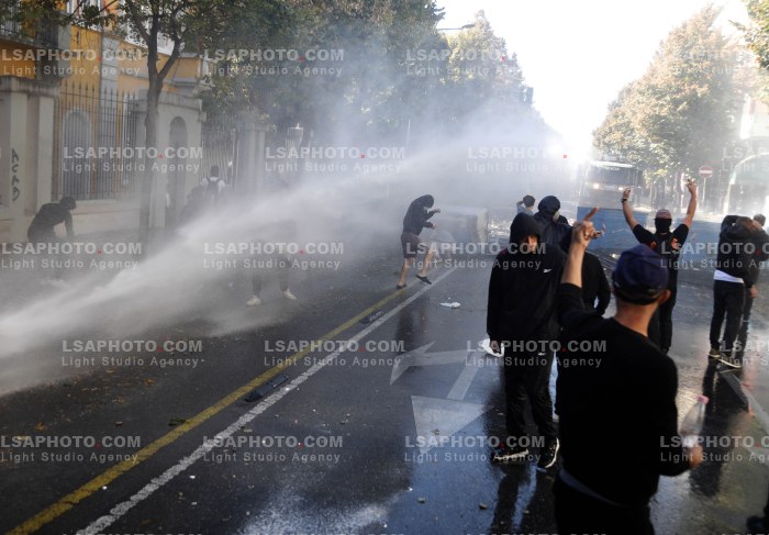 Dita e Dyte e Protestes se Thirrur nga Studentet ne Tirane