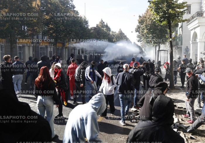 Dita e Dyte e Protestes se Thirrur nga Studentet ne Tirane