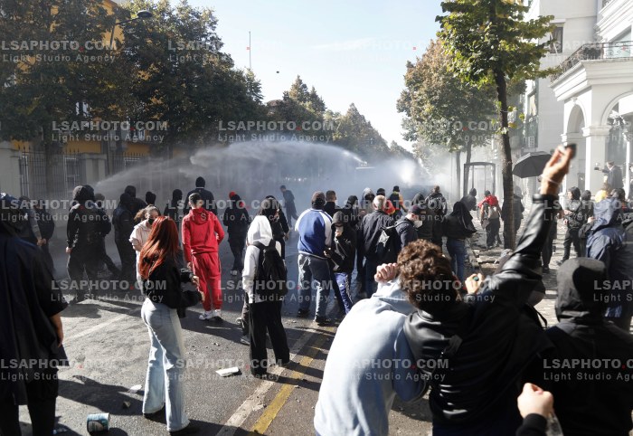 Dita e Dyte e Protestes se Thirrur nga Studentet ne Tirane