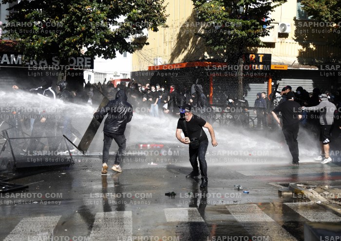 Dita e Dyte e Protestes se Thirrur nga Studentet ne Tirane