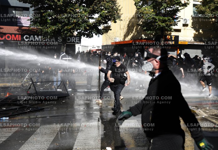 Dita e Dyte e Protestes se Thirrur nga Studentet ne Tirane