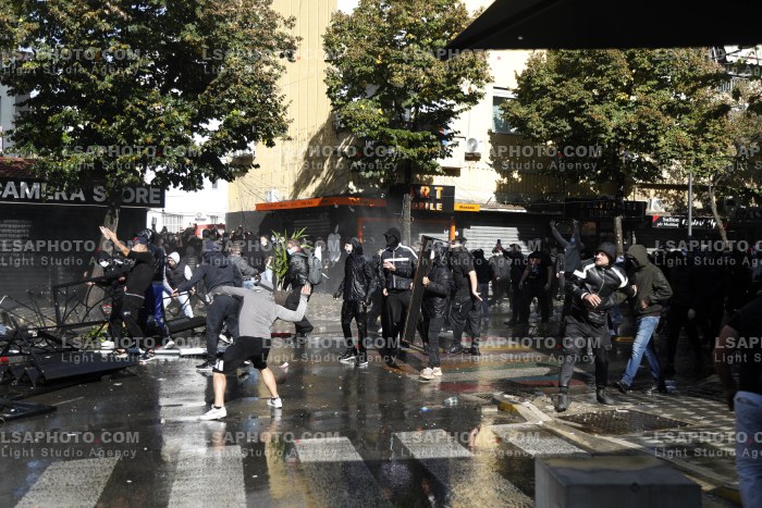 Dita e Dyte e Protestes se Thirrur nga Studentet ne Tirane
