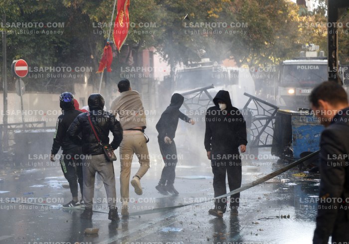 Dita e Dyte e Protestes se Thirrur nga Studentet ne Tirane