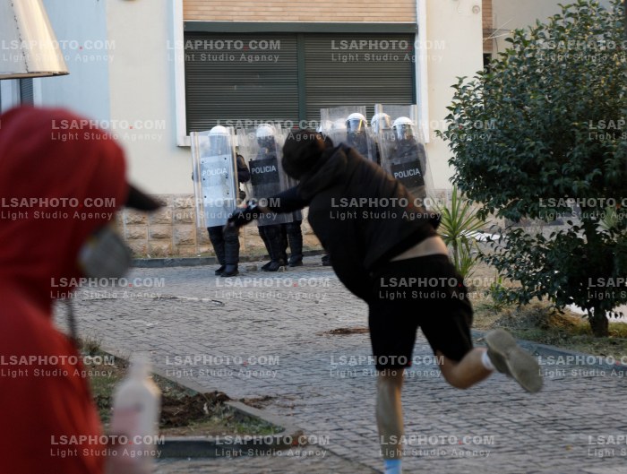 Dita e Dyte e Protestes se Thirrur nga Studentet ne Tirane