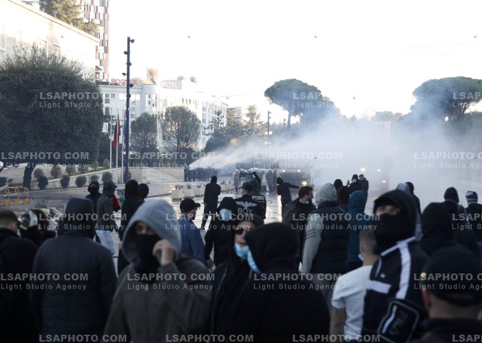Dita e Dyte e Protestes se Thirrur nga Studentet ne Tirane