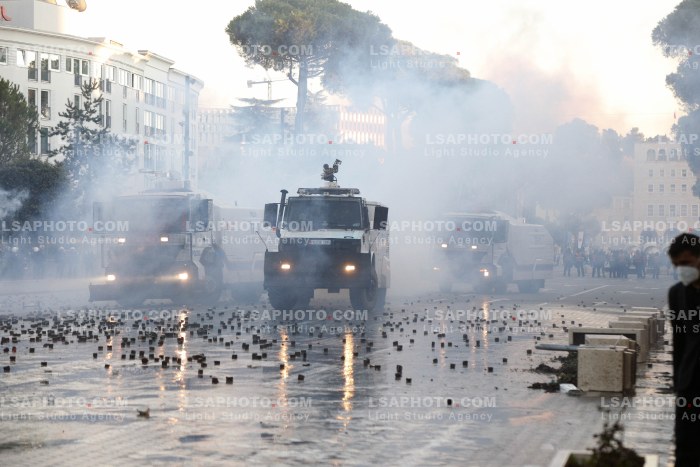 Dita e Dyte e Protestes se Thirrur nga Studentet ne Tirane