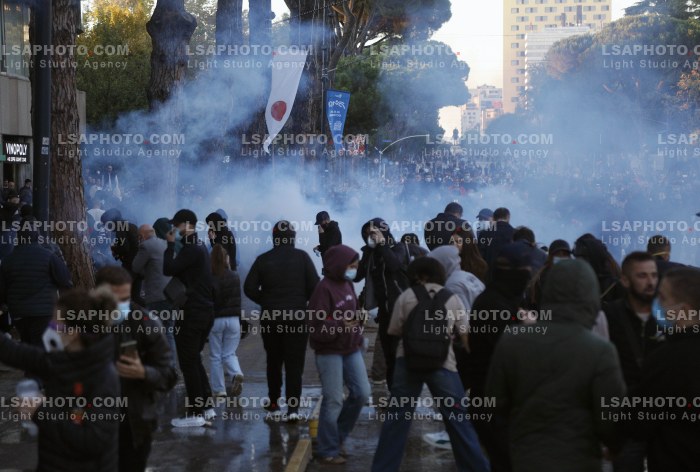 Dita e Dyte e Protestes se Thirrur nga Studentet ne Tirane
