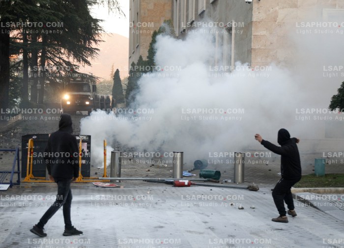 Dita e Dyte e Protestes se Thirrur nga Studentet ne Tirane