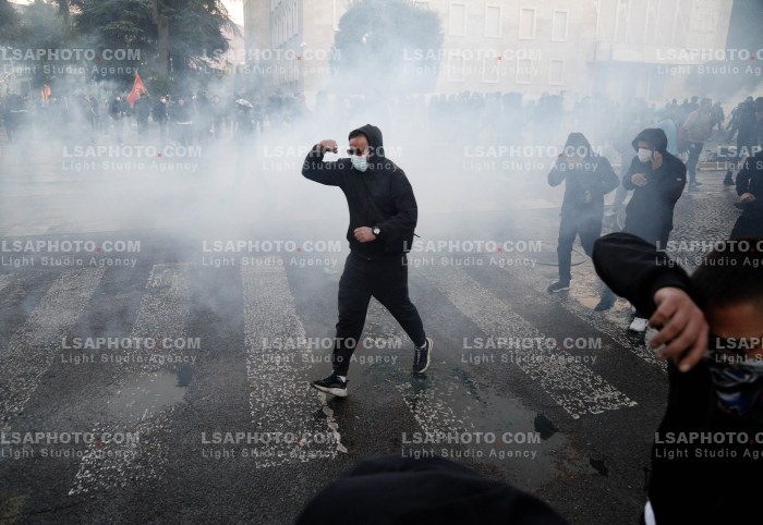 Dita e Dyte e Protestes se Thirrur nga Studentet ne Tirane