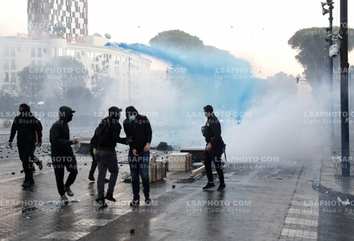 Dita e Dyte e Protestes se Thirrur nga Studentet ne Tirane