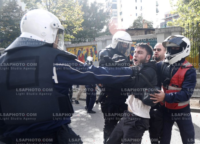 Dita e Trete e Protestes se Thirrur nga Studentet ne Tirane