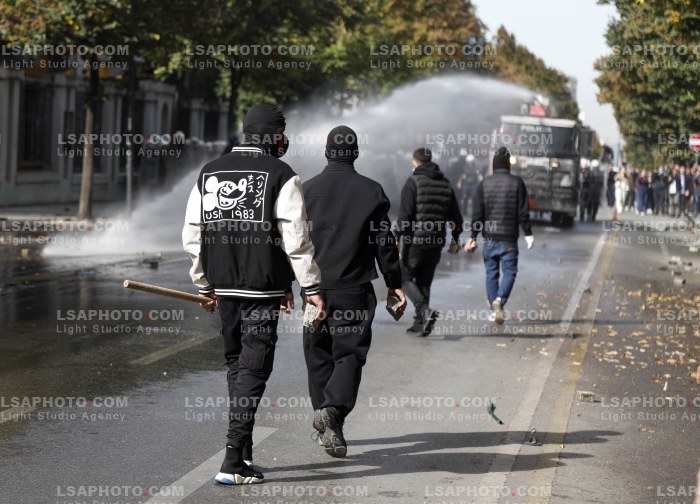 Dita e Trete e Protestes se Thirrur nga Studentet ne Tirane