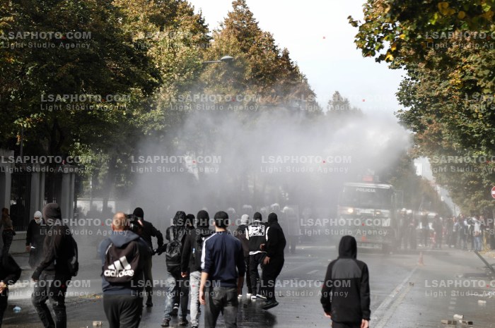 Dita e Trete e Protestes se Thirrur nga Studentet ne Tirane