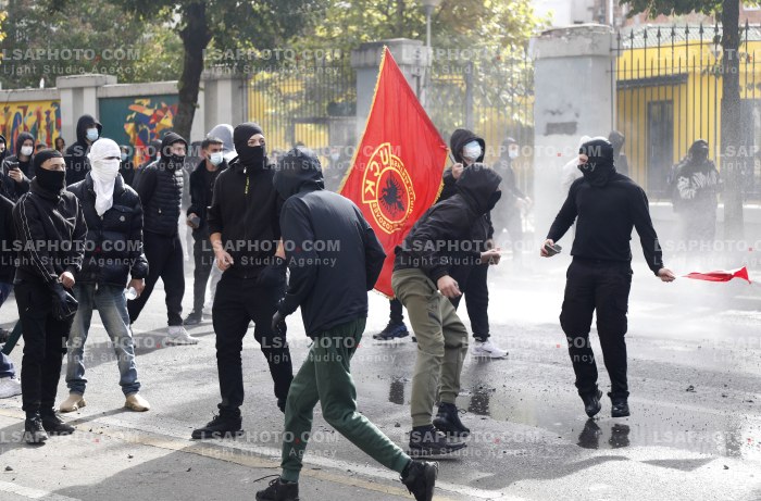 Dita e Trete e Protestes se Thirrur nga Studentet ne Tirane