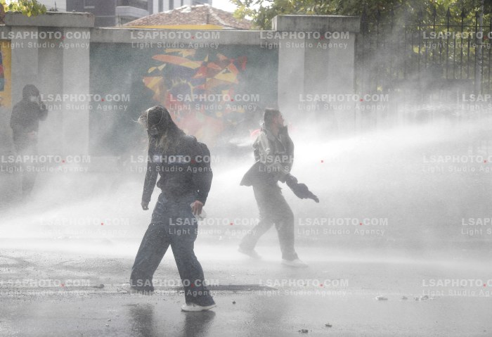 Dita e Trete e Protestes se Thirrur nga Studentet ne Tirane
