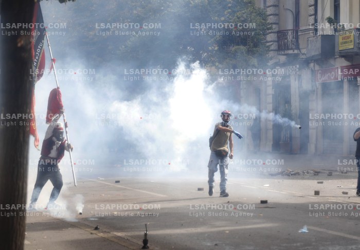 Dita e Trete e Protestes se Thirrur nga Studentet ne Tirane