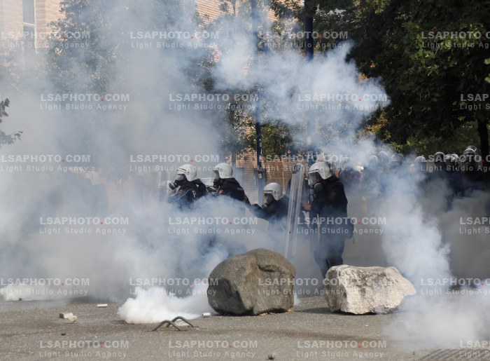 Dita e Trete e Protestes se Thirrur nga Studentet ne Tirane