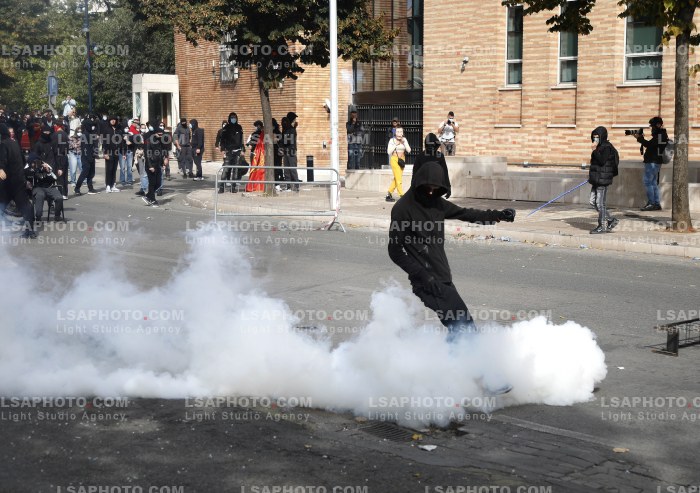 Dita e Trete e Protestes se Thirrur nga Studentet ne Tirane