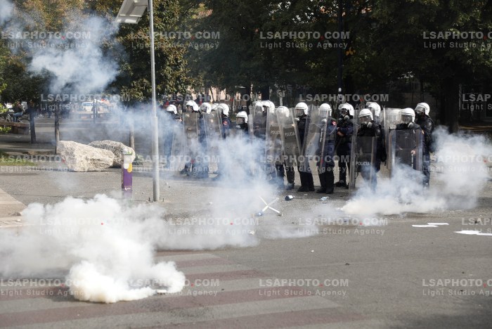 Dita e Trete e Protestes se Thirrur nga Studentet ne Tirane