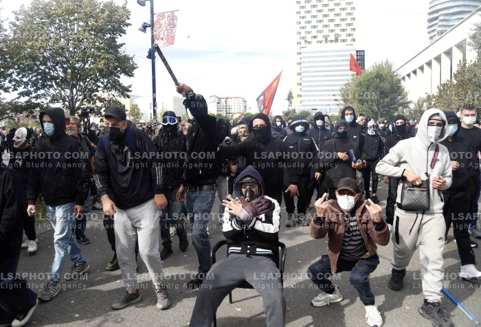 Dita e Trete e Protestes se Thirrur nga Studentet ne Tirane