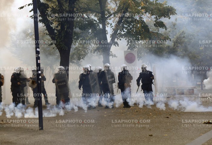 Dita e Trete e Protestes se Thirrur nga Studentet ne Tirane