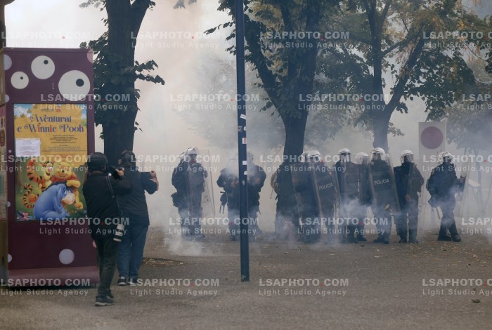 Dita e Trete e Protestes se Thirrur nga Studentet ne Tirane