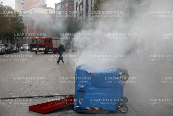 Dita e Trete e Protestes se Thirrur nga Studentet ne Tirane