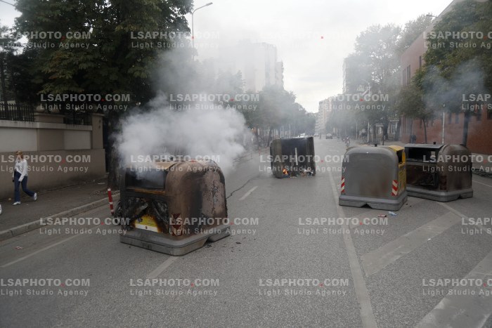 Dita e Trete e Protestes se Thirrur nga Studentet ne Tirane