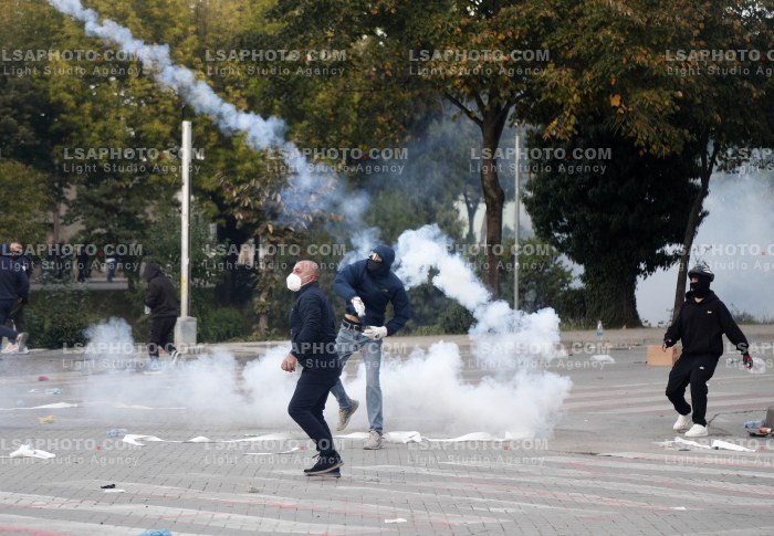Dita e Trete e Protestes se Thirrur nga Studentet ne Tirane