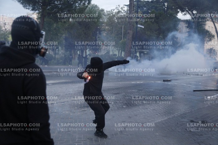 Dita e Trete e Protestes se Thirrur nga Studentet ne Tirane