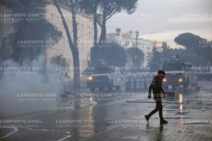 Dita e Trete e Protestes se Thirrur nga Studentet ne Tirane