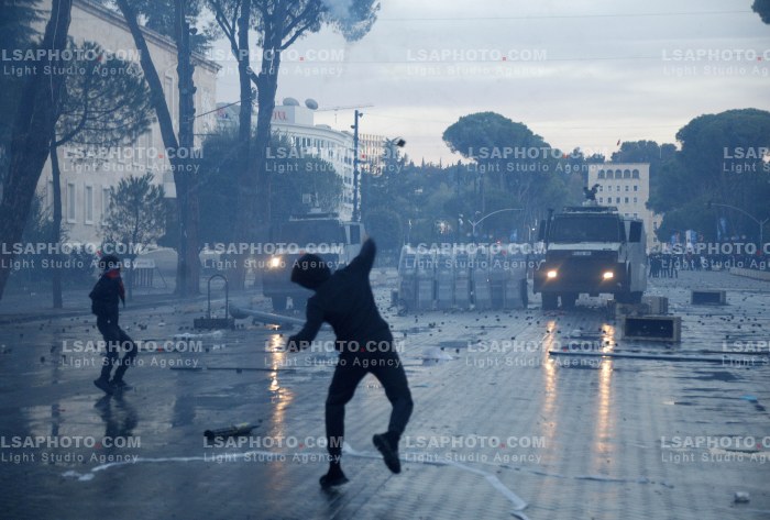 THIRD DAY OF THE PROTEST CALLED BY THE STUDENTS