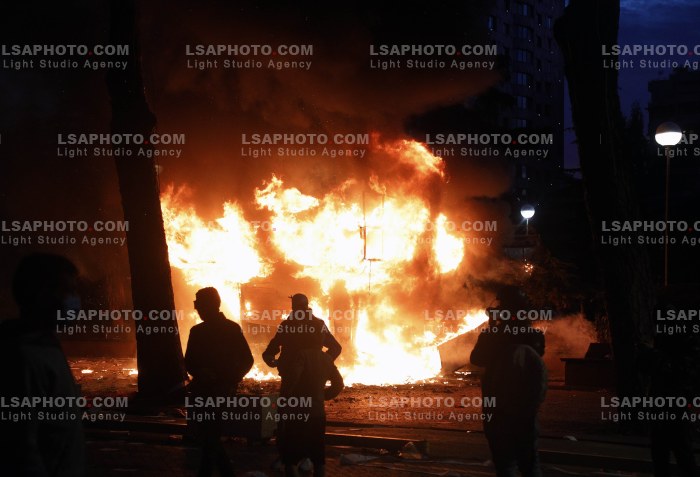 Dita e Trete e Protestes se Thirrur nga Studentet ne Tirane