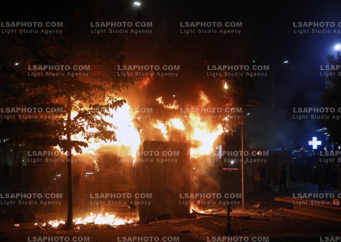 Dita e Trete e Protestes se Thirrur nga Studentet ne Tirane