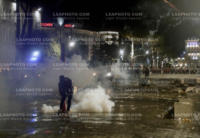 Dita e Trete e Protestes se Thirrur nga Studentet ne Tirane